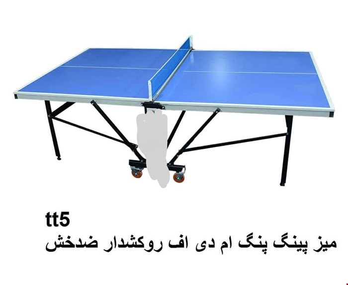 میز پینگ پنگ حرفه ایی چهار چرخ