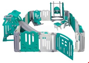 خانه بازی ماشروم با تاب و سرسره