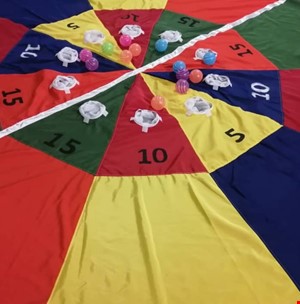 چتر شادی مسابقه ایی ۴ متری