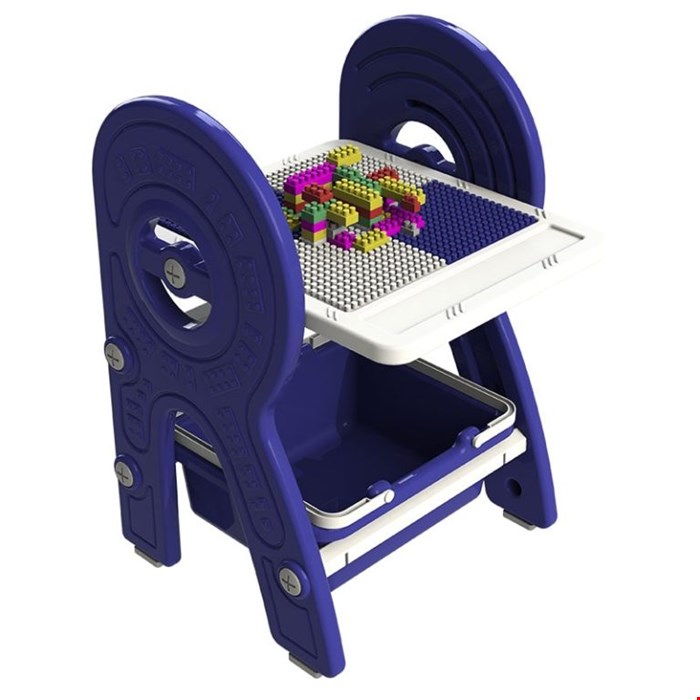میز دوکاره وایت برد کودک با لگو