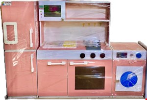 آشپزخانه پنج کاره کودک با سینک و گاز 