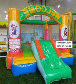 جامپینگ بادی ترکیبی با سرسره 