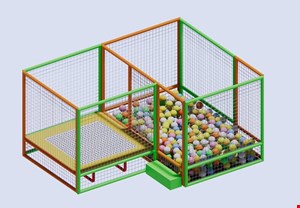 سافت پلی  استخر توپ و ترامپولین