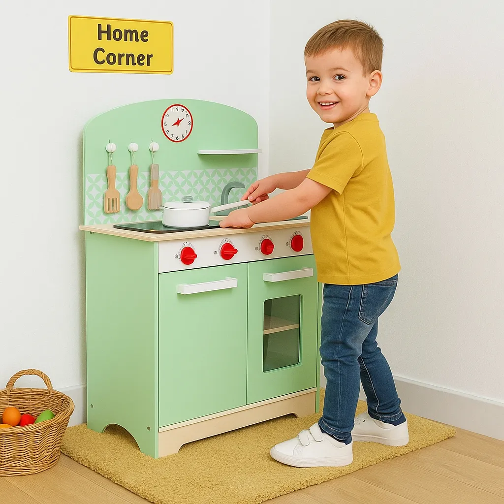 کاتالوگ لوازم نقش‌آفرینی چوبی: دنیای خیال و خلاقیت برای کودکان